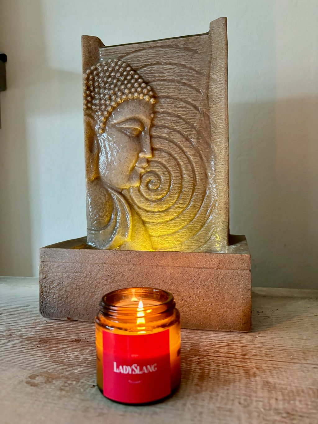Lady Slang Scented Soy Candle —  Set your mood or light your fire but always "Stay Relevant"