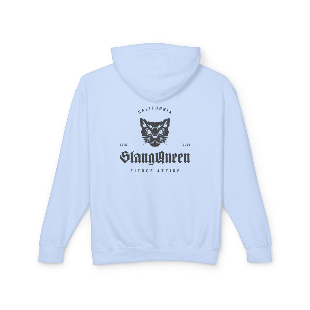 Slang Queen Graphic Hoodie  — What's black and white all over?  This "Fierce Attire"