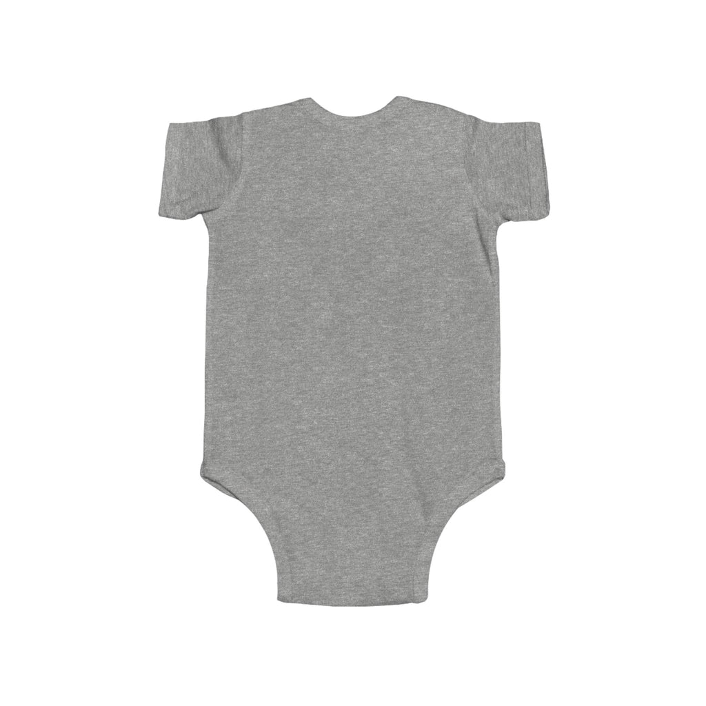 Grandma vs. Grandpa Funny Baby Bodysuit – “Spoil me more!” Infant Onesie