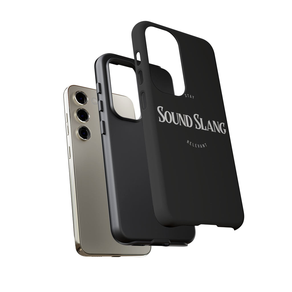 Sound Slang Tough Phone Case — Stay Relevant Black Protective Cover