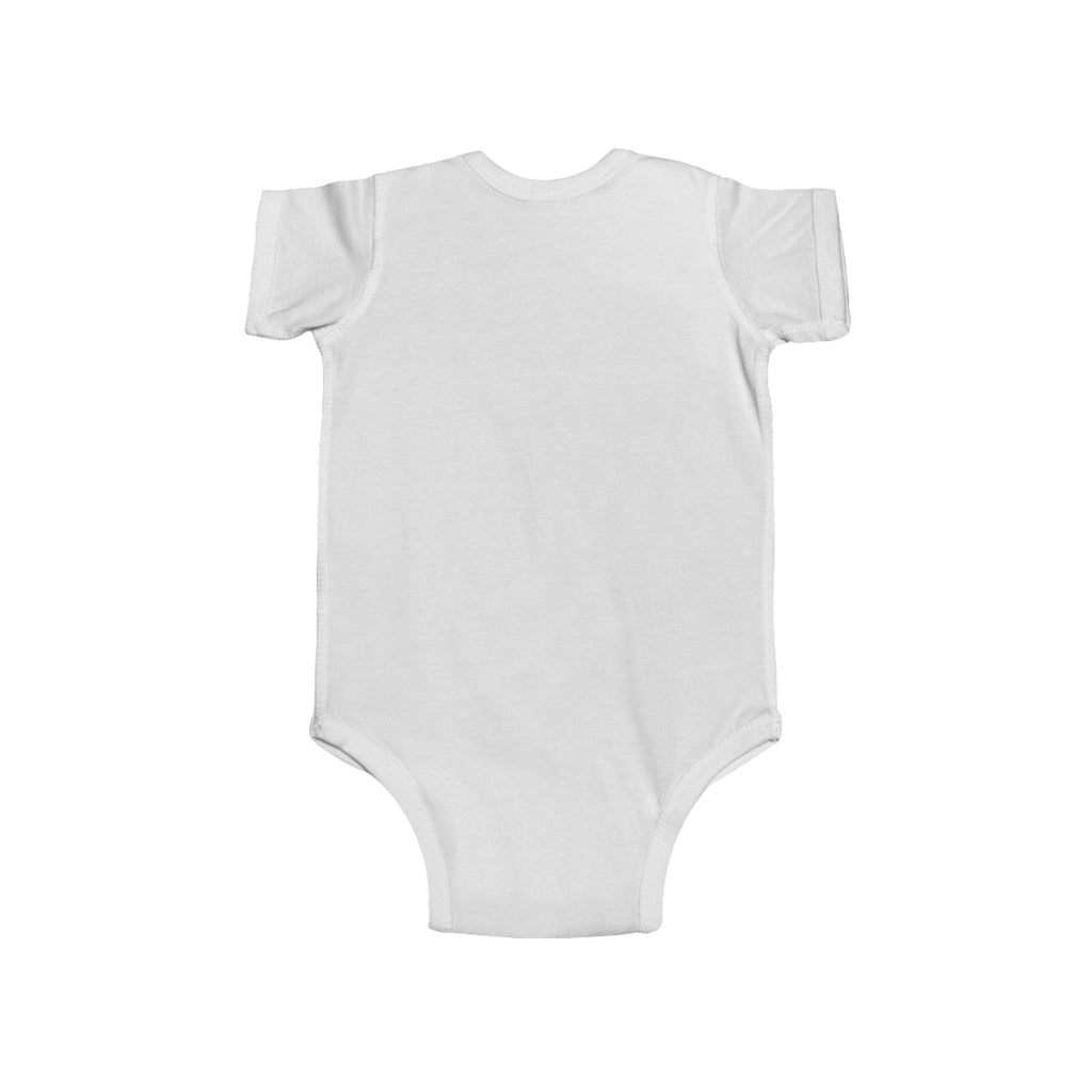 Grandma vs. Grandpa Funny Baby Bodysuit – “Spoil me more!” Infant Onesie
