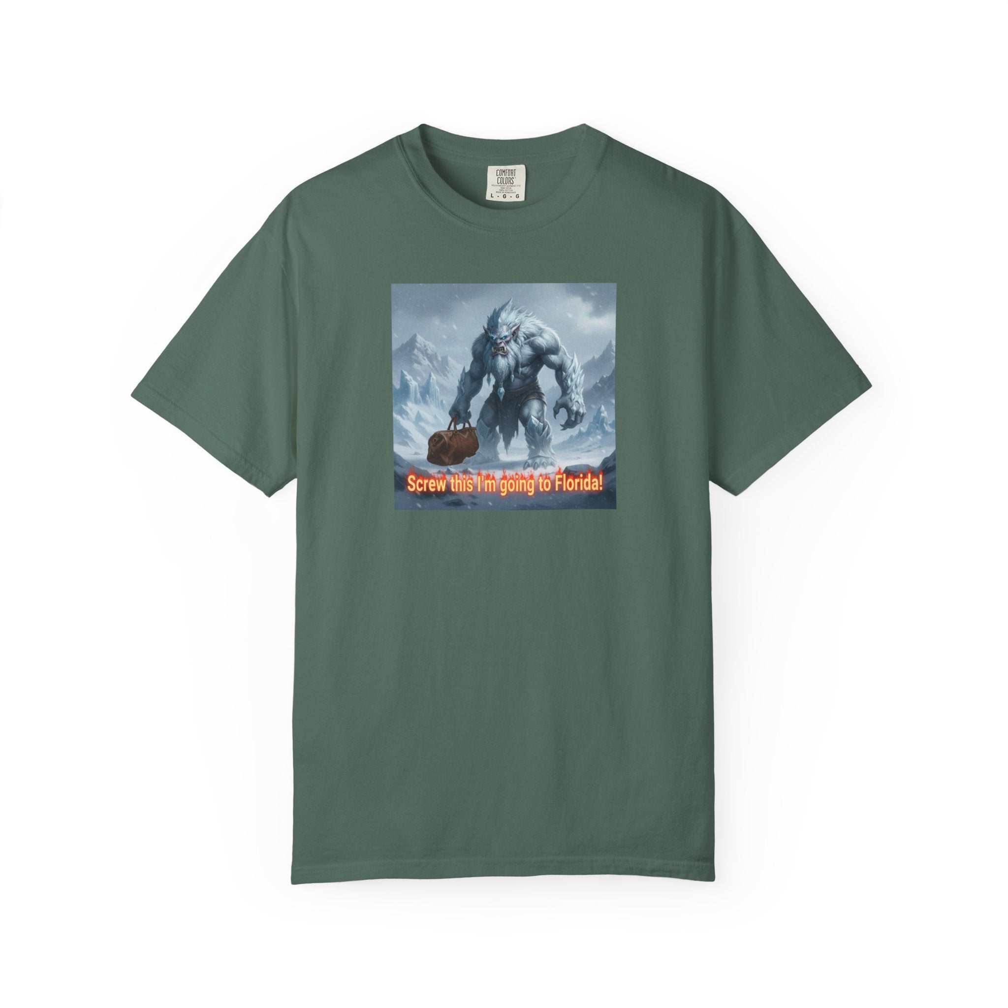 Abominable Snowman 'I'm Just Done' T-Shirt