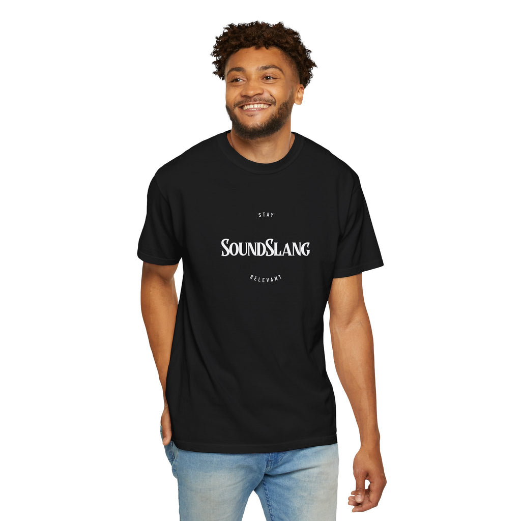 Musicians & Audio Lovers Concert T-Shirt — White Text on Black