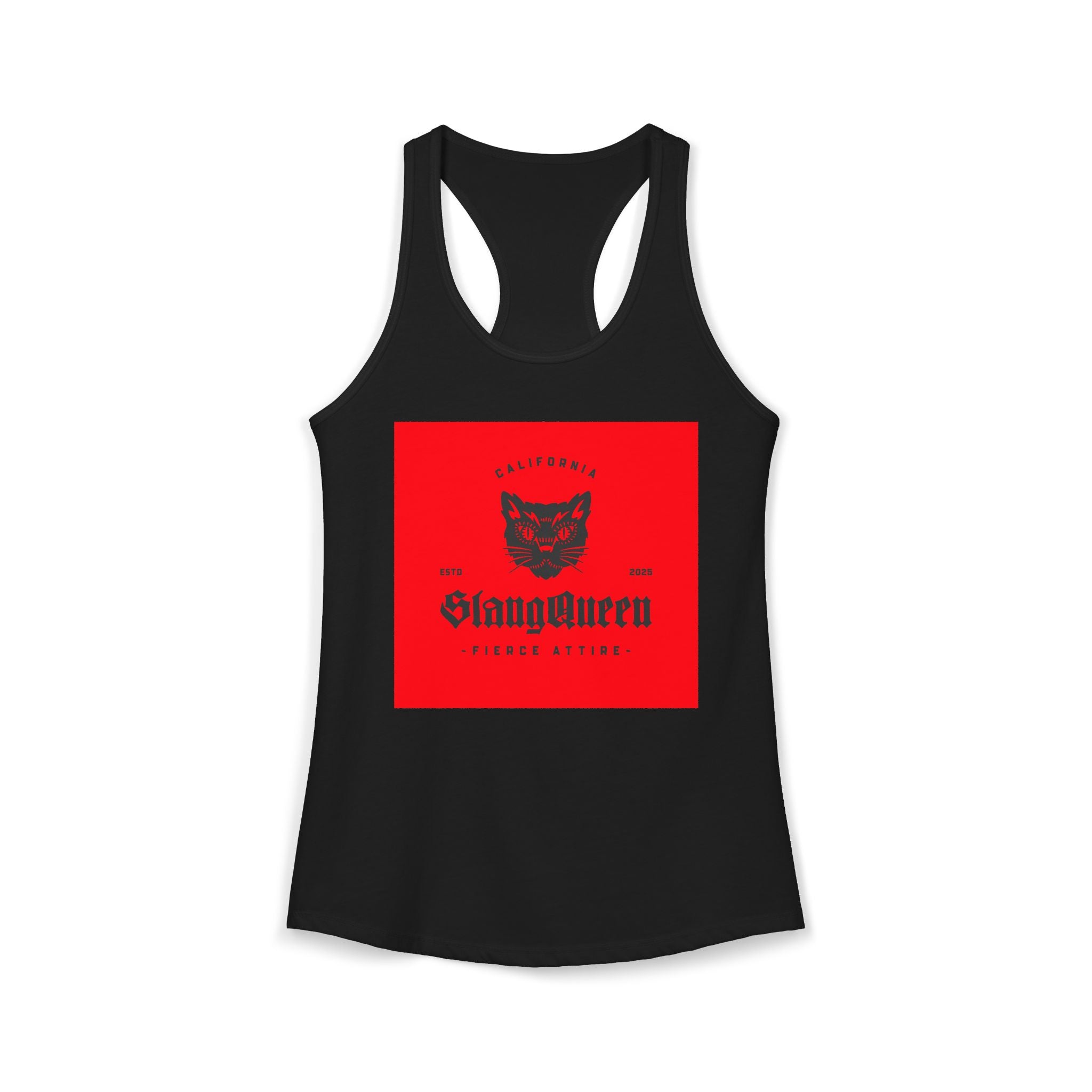 Slang Queen - Racerback Tank "Fierce Attire"