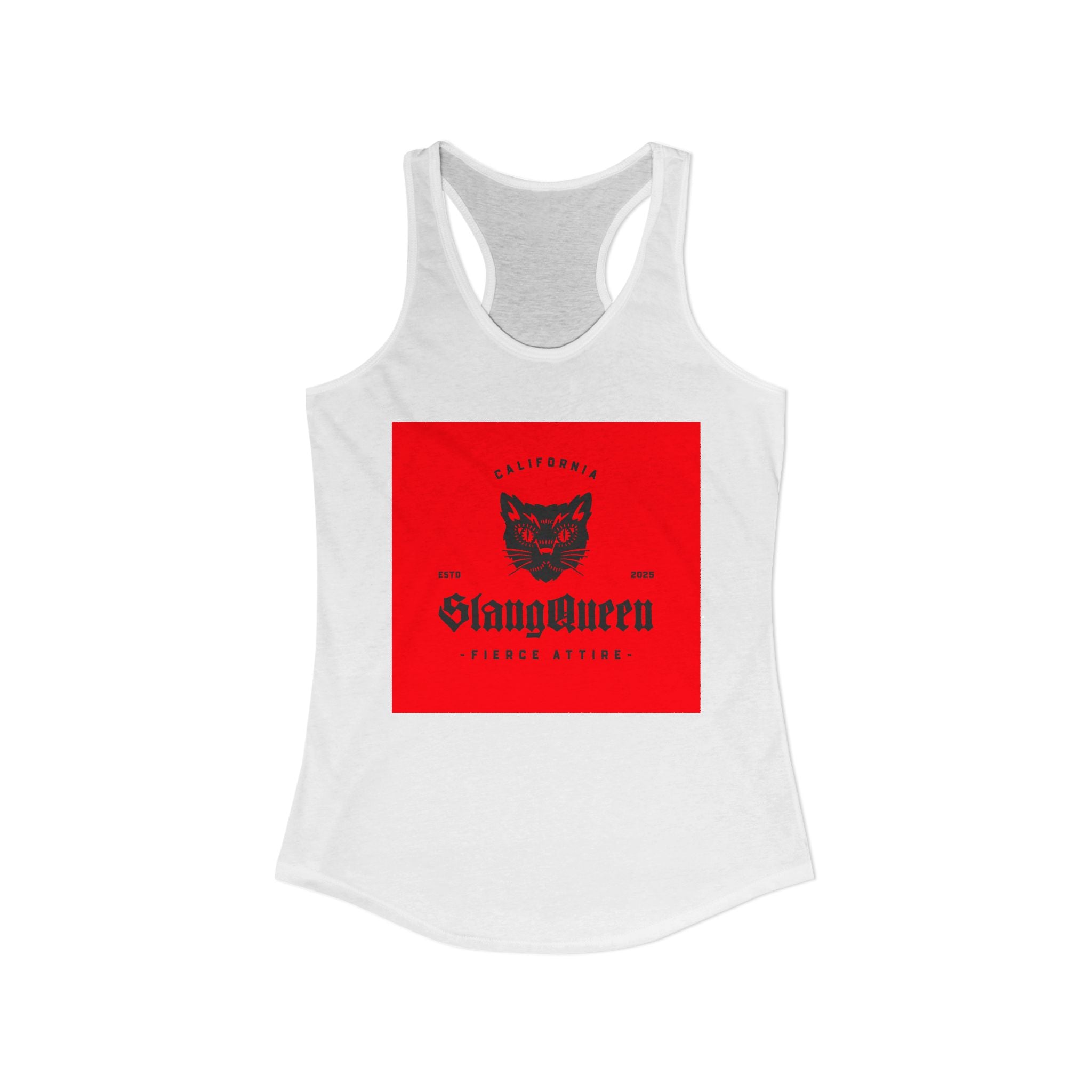 Slang Queen - Racerback Tank "Fierce Attire"