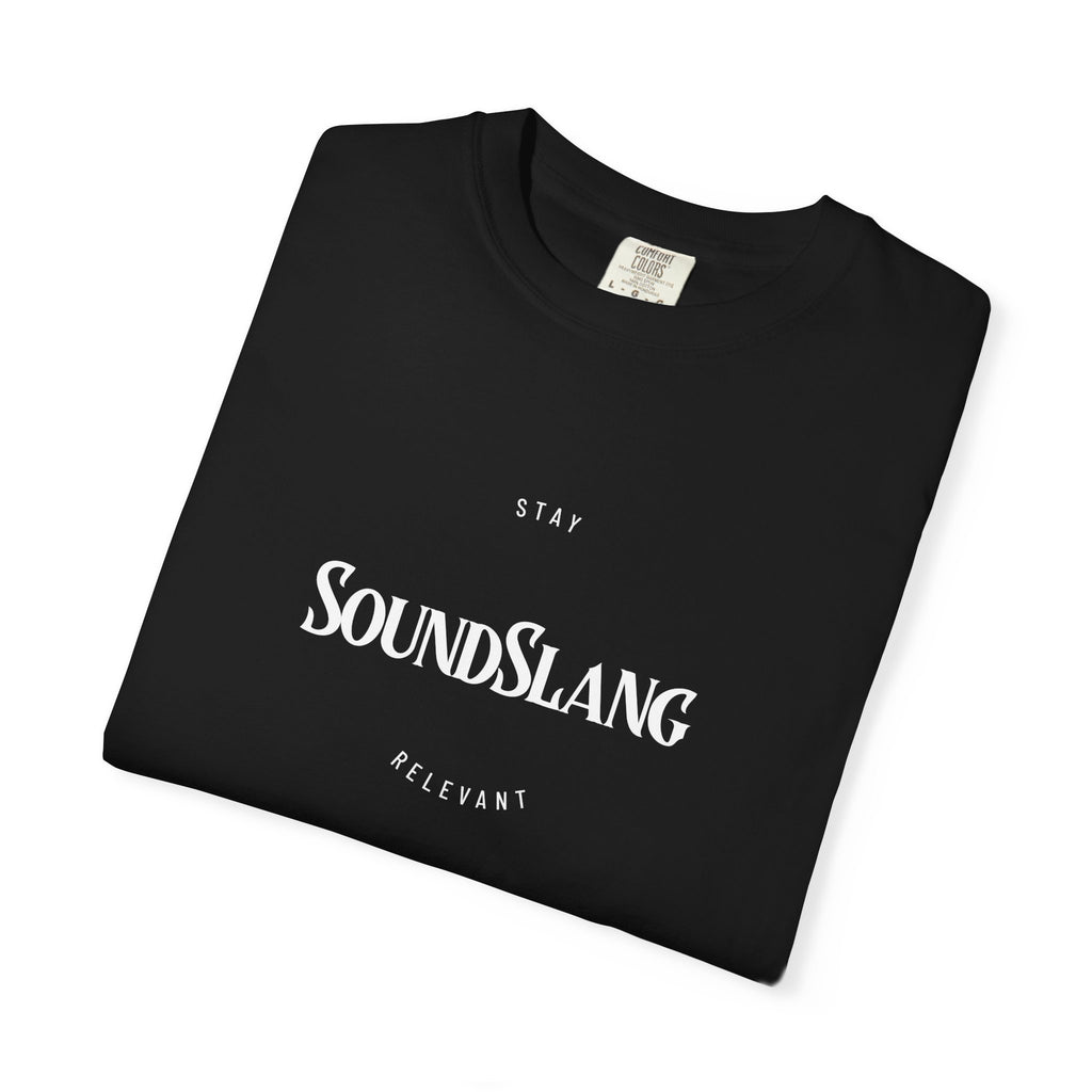 Musicians & Audio Lovers Concert T-Shirt — White Text on Black