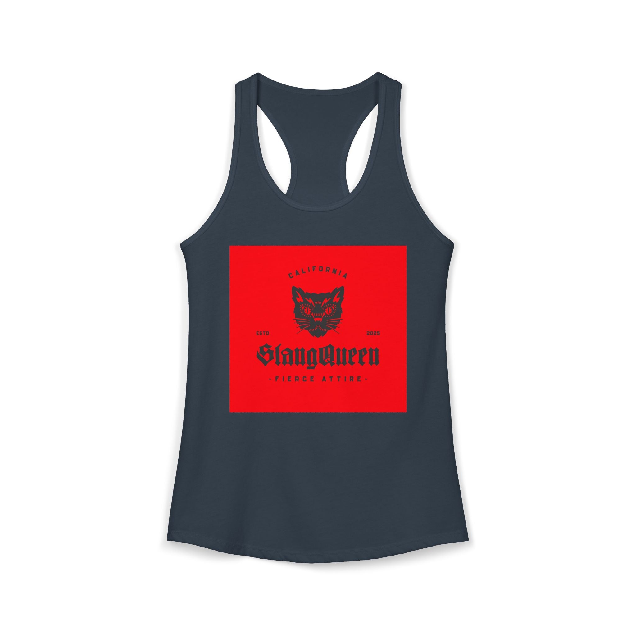 Slang Queen - Racerback Tank "Fierce Attire"