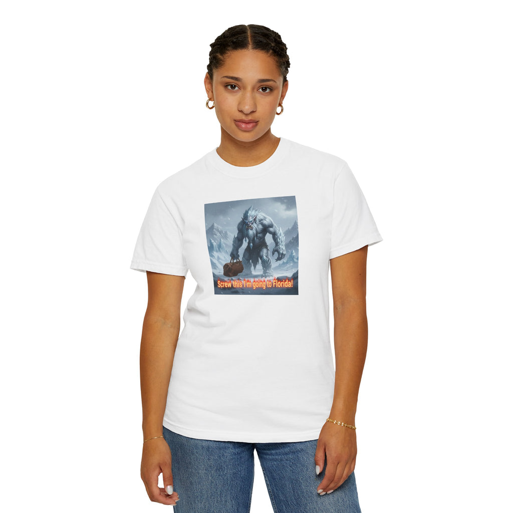 Abominable Snowman 'I'm Just Done' T-Shirt