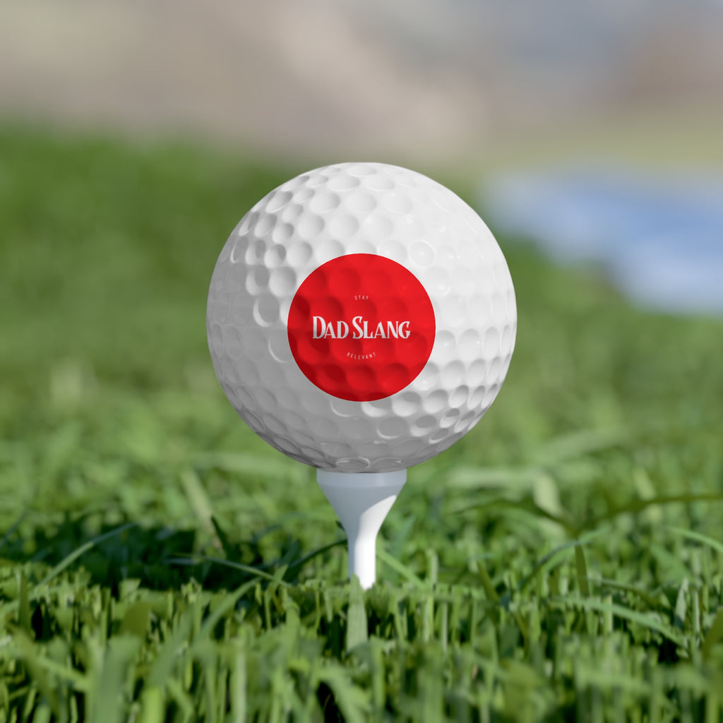 "Stay Relevant" Golf Balls, 6pcs