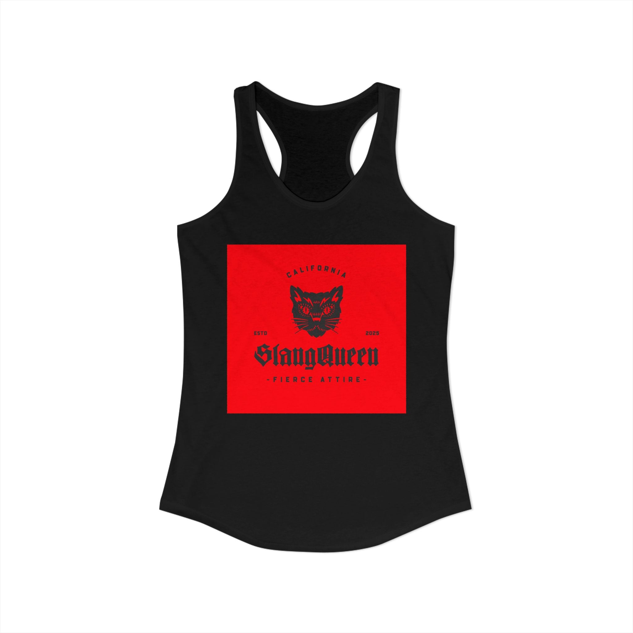 Slang Queen - Racerback Tank "Fierce Attire"